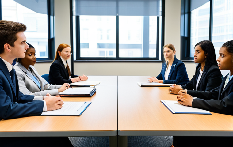 법률 자문가의 역할과 책임 - **

"A fully clothed lawyer in a contemporary office uses AI-powered software on a large monitor, re...