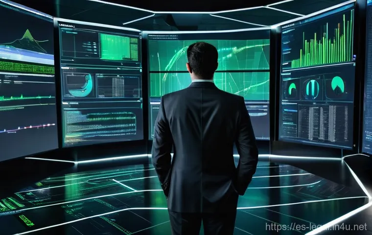 법률자문가의 커리어 설계 - **Prompt:** "A confident female lawyer in her late 30s, wearing a stylish, modern navy pantsuit, sit...