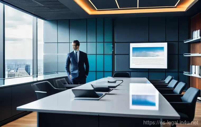 법률 자문가의 법적 문서 처리법 - **"A vibrant and diverse team of legal professionals, dressed in sharp, modern business attire, coll...