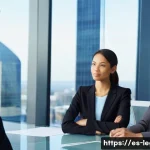 법률 자문가의 직무 책임 증대 방법 - **Prompt 1: The Agile Legal Strategist**
    "A dynamic, wide-angle shot of a diverse group of legal...