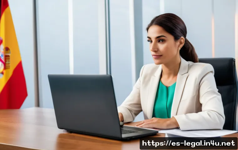 법률 자문가의 성공적인 업무 수행 - A professional legal consultant in a modern office setting, attentively listening and engaging with ...