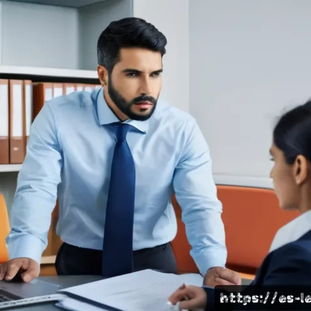 법률 자문가의 경험에서 배운 교훈 - A professional legal office scene showing a Hispanic male lawyer attentively listening to a female c...